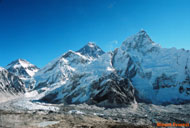 Everest base camp trekking This amazing photo of mount Everest was taken from Kalapathar